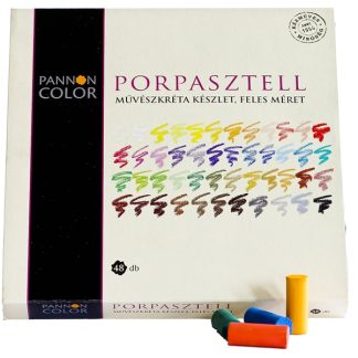 Pannoncolor porpasztell, 48 db-os, feles