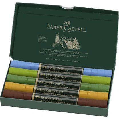 Faber-Castell Albrecht Dürer akvarell ecsetfilc készlet, 5 db, plein air - Image 2