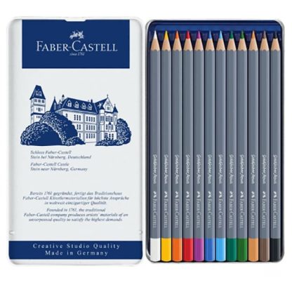 Faber-Castell Goldfaber Aqua akvarellceruza készlet, 12 db-os - Image 2
