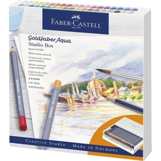 Faber-Castell Goldfaber Aqua akvarellceruza készlet, 36 db-os, papírdobozban