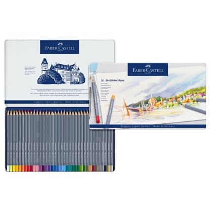 Faber-Castell Goldfaber Aqua akvarellceruza készlet, 36 db-os - Image 2
