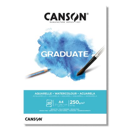 Canson Graduate akvarellpapír tömb, 250 g - Image 2