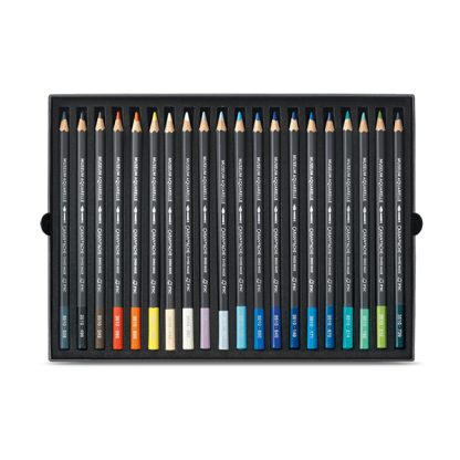Caran d'Ache Museum akvarellceruza készlet, 20 db, tenger színek - Image 3