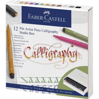 Faber-Castell Pitt kalligrafikus filckészlet, 12 db