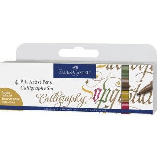 Faber-Castell Pitt kalligrafikus filckészlet, 4 db, kiegészítő színek