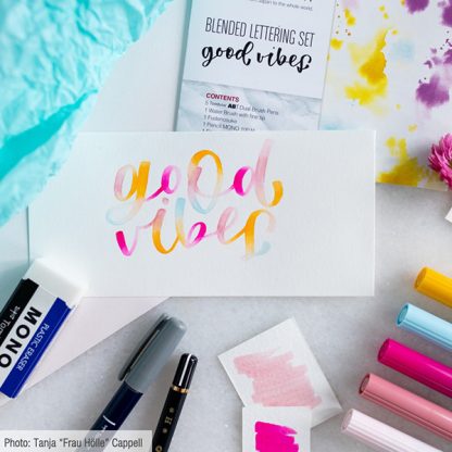 Tombow ABT Blended Lettering készlet- "Good Vibes" - Image 2