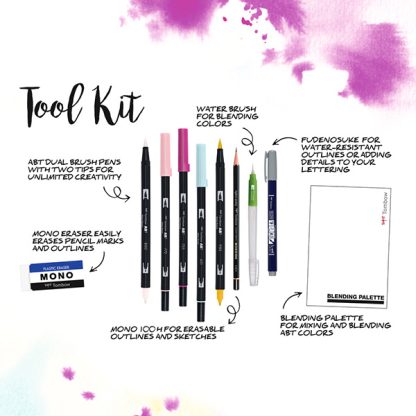 Tombow ABT Blended Lettering készlet- "Good Vibes" - Image 3