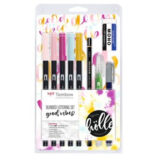 Tombow ABT Blended Lettering készlet- "Good Vibes"