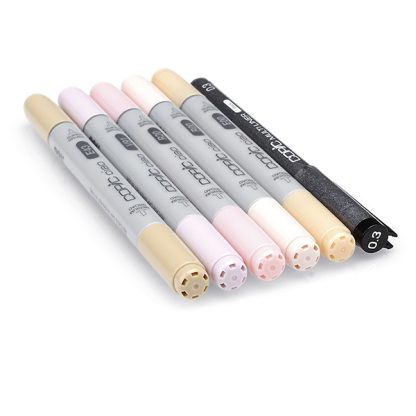 Copic Ciao alkoholos marker, 5+1 darabos készlet - Portré 1