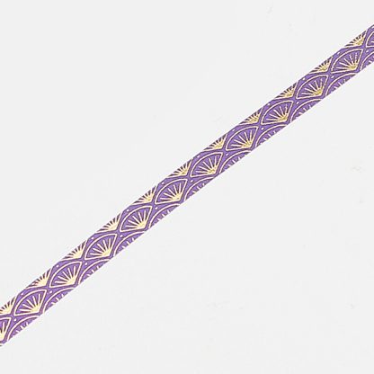 BGM washi tape,5 mm x 5 m - Japán minta, legyező
