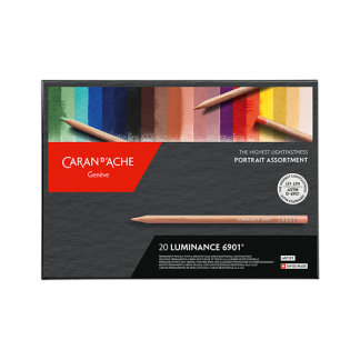 Caran d'Ache Luminance, portré színek