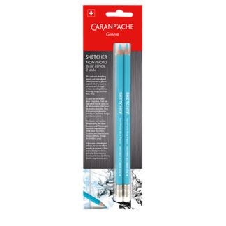 Caran d'Ache Sketcher Non-Photo ceruza, 2 db