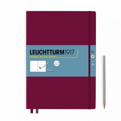 Leuchtturm Master Sketchbook, port red