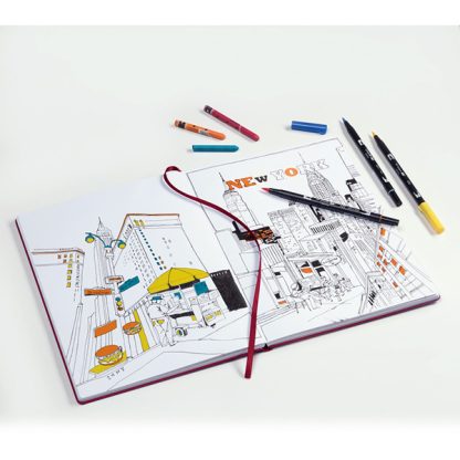 Leuchtturm Quadrat sketchbook