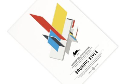 Pepin felnőtt színezőkönyv, Bauhaus minták