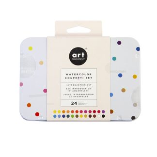 Art Philosophy Confetti akvarellfesték készlet, 24 db