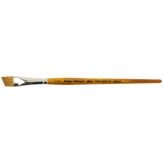 Silver Brush Golden Taklon, ferdén vágott ecset