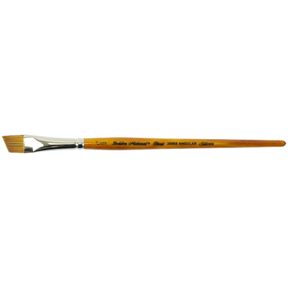 Silver Brush Golden Taklon, ferdén vágott ecset
