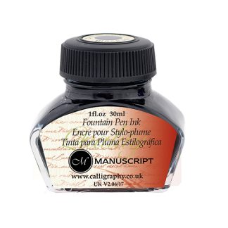 Manuscript töltőtoll tinta - fekete
