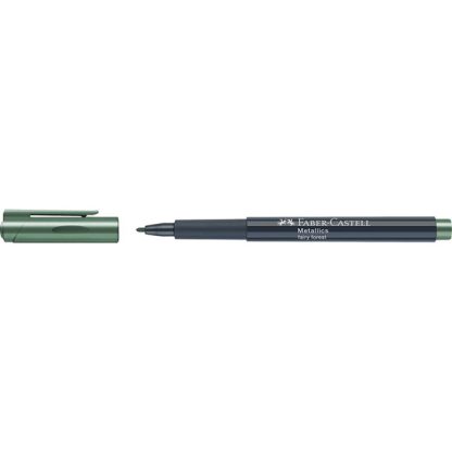 Faber-Castell Creative Studio Metallic filc - sötétzöld