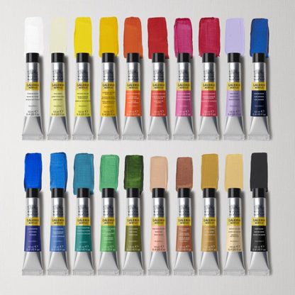 Winsor and Newton Galeria akrilfesték, 12 ml - 20 darabos