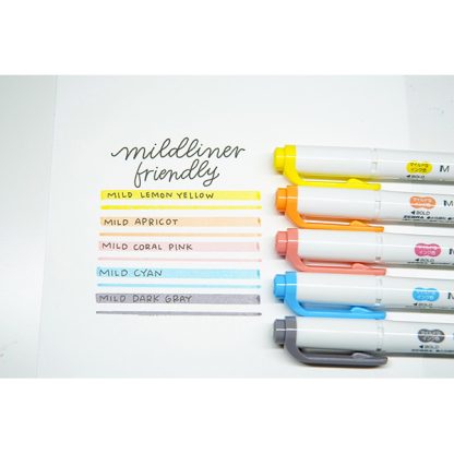 Zebra Mildliner szövegkiemelő - 10 darabos készlet