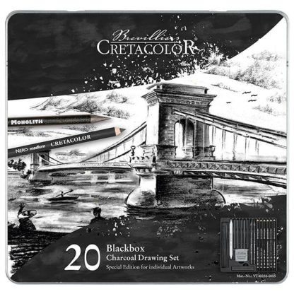 Cretacolor Black Box szénkészlet - Lánchíd