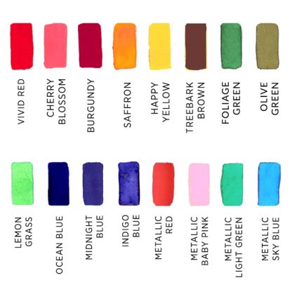 Viviva Colorsheets akvarellfesték - Spring