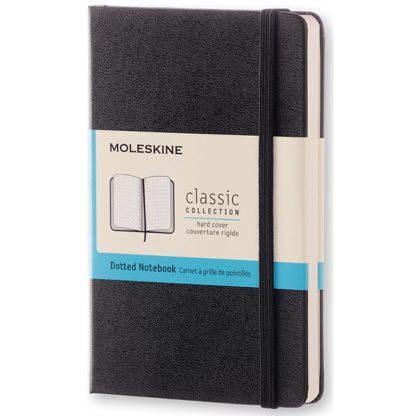 Moleskine zsebnotesz, kemény borítós - fekete