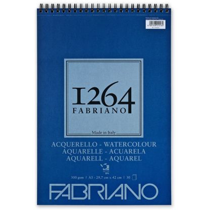 Fabriano 1264 akvarelltömb, 300 g - több méretben