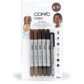 Copic Ciao alkoholos marker 5+1 darabos készlet - Hajszínek 2.