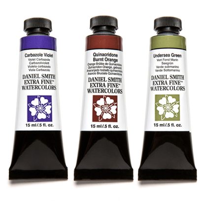 Daniel Smith akvarellfesték készlet, 3 x 15 ml - Másodlagos színek