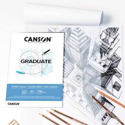 Canson Graduate Tracing pauszpapír tömb - 70 g