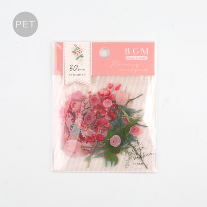 BGM matrica - Morning garden, pink
