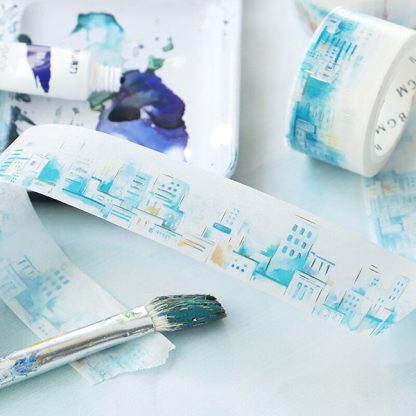 BGM Washi tape, 20 mm x 5 m - Akvarell hatás