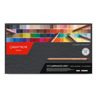 Caran d'Ache Luminance színes ceruza - 100+2 darabos készlet