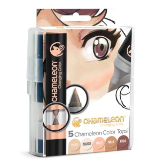 Chameleon Color Tops színkeverő kupak, 5 db - Bőrszínek