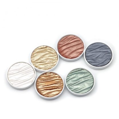 Coliro Pearlcolors akvarellfesték készlet, fémdobozos - Silk
