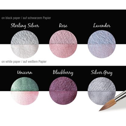 Coliro Pearlcolors akvarellfesték készlet - Fairytale