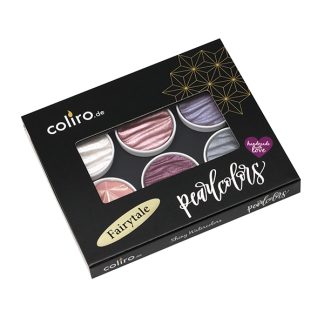 Coliro Pearlcolors akvarellfesték készlet - Fairytale