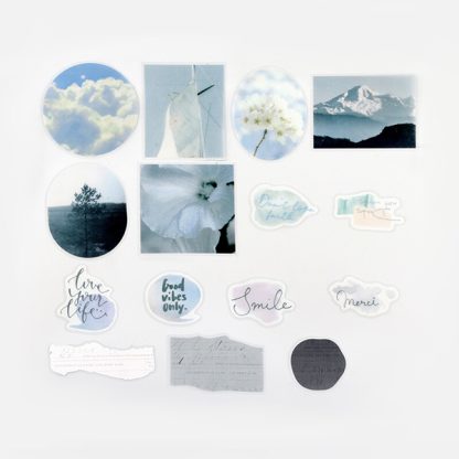 BGM matrica - Color Poems, Szürke