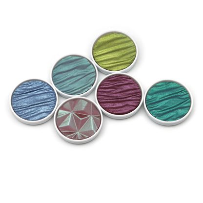 Coliro Pearlcolor akvarellfesték készlet, fémdobozos - Paradise