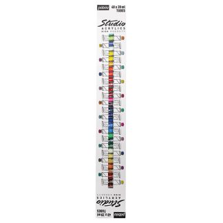 Pébéo Studio akrilfesték készlet, 20 ml - 40 db