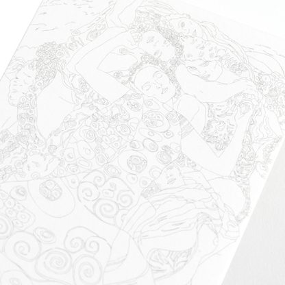 Pepin felnőtt színező képeslapkönyv - Gustav Klimt