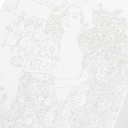 Pepin felnőtt színező képeslapkönyv - Gustav Klimt