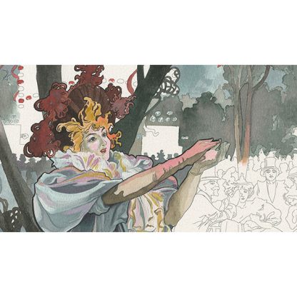 Pepin felnőtt színezőkönyv - Alphonse Mucha