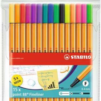 Stabilo Point 88 tűfilc készlet 15 db-os