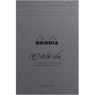 Clairefontaine Rhodia Touch PAScribe kalligráfia tömb A4, szürke