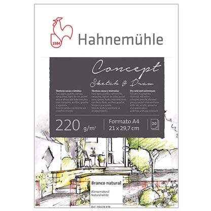 Hahnemühle Concept rajztömb - 220g, A4, 20 lap