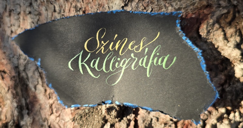 Színes kalligráfia workshop 2025